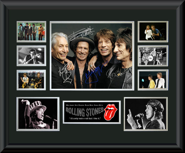 Rolling Stones Montage Rolling Stones Music Memorabilia